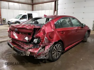 2018 Subaru Legacy Premium with VIN 4S3BNAF61J3046450, listed as a Copart auction lot 52425635 with 63,547 mi miles and Salvage Title. Bid and sale history available at carsss.com. Image 3.