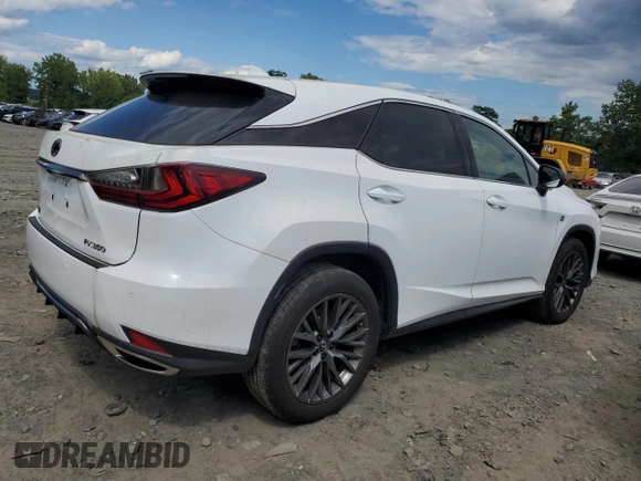 2020 Lexus RX with VIN 2T2SZMDA0LC221256, listed as a Copart auction lot 66888844 with 39,902 mi miles and Salvage Title. Bid and sale history available at carsss.com. Image 3.