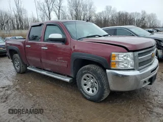 2013 Chevrolet Silverado 1500 LS with VIN 3GCPKREA0DG326588, listed as a Copart auction lot 47166365 with 130,901 mi miles and Clean Title. Bid and sale history available at DreamBid. Image 4.