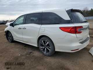 2018 Honda Odyssey Touring with VIN 5FNRL6H89JB505436, listed as a Copart auction lot 49067375 with 173,693 mi miles and Salvage Title. Bid and sale history available at carsss.com. Image 2.
