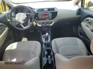 2016 Kia Rio LX with VIN KNADM4A38G6531473, listed as a Copart auction lot 64655924 with 99,744 mi miles and Salvage Title. Bid and sale history available at carsss.com. Image 8.