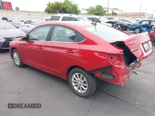 2022 Hyundai Accent SE with VIN 3KPC24A68NE175452, listed as a IAAI auction lot 42131182 with 44,541 mi miles and . Bid and sale history available at carsss.com. Image 3.