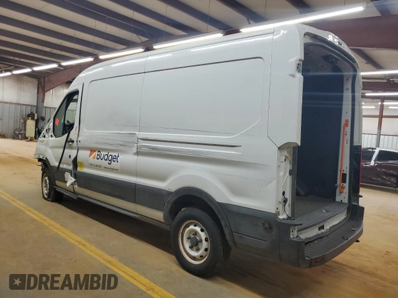 2019 Ford Transit z VIN 1FTYE2CM0KKB50468, wystawiony jako Copart lot #57420265 z przebiegiem Nie podano mil oraz Czysty tytuł • Clean title. Historia ofert i sprzedaży dostępna na DreamBid. Obrazek 2.