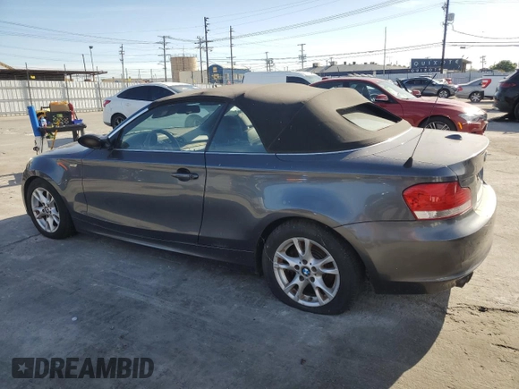 2008 BMW 1 Series 128i с VIN WBAUN13518VH79536, выставлен на аукционе Copart как лот 49862135 с пробегом 66 284 миль миль и Списание • Salvage title. История ставок и продаж доступна на DreamBid. Изображение 2.