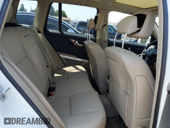 2012 Mercedes-Benz GLK 350 with VIN WDCGG8HBXCF797108, listed as a Copart auction lot 65861064 with 60,370 mi miles and Salvage Title. Bid and sale history available at DreamBid. Image 10.