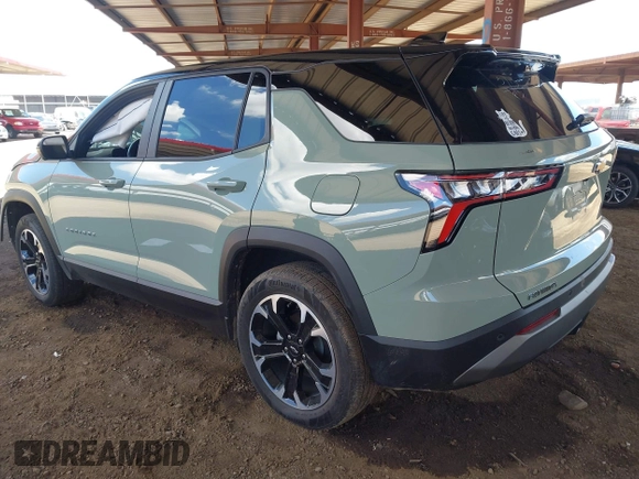 2025 Chevrolet Equinox FWD LT with VIN 3GNAXHEG8SL124888, listed as a IAAI auction lot 42392870 with 6,733 mi miles and . Bid and sale history available at DreamBid. Image 3.