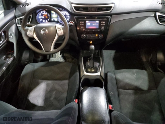 2015 Nissan Rogue SL with VIN 5N1AT2MVXFC833739, listed as a Copart auction lot 41743715 with 65,269 mi miles and Clean Title. Bid and sale history available at carsss.com. Image 8.