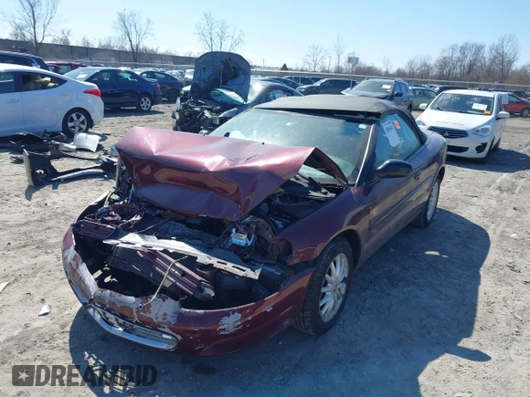 2002 Chrysler Sebring с VIN 1C3EL45R12N279240, выставлен на аукционе IAAI как лот 41886541 с пробегом 65 576 миль миль и . История ставок и продаж доступна на DreamBid. Изображение 6.
