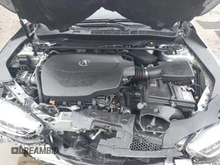 2020 Acura TLX w/Technology Pkg with VIN 19UUB3F49LA003325, listed as a IAAI auction lot 40046774 with 37,801 mi miles. Bid and sale history available at carsss.com. Image 10.