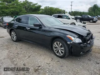 2013 Infiniti M37 with VIN JN1BY1AR8DM603123, listed as a Copart auction lot 64173564 with 195,559 mi miles and Non Repairable. Bid and sale history available at carsss.com. Image 4.