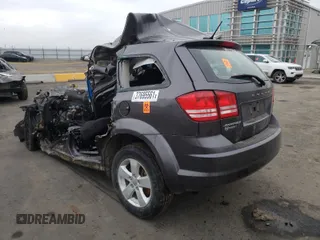 2016 Dodge Journey SE with VIN 3C4PDCAB0GT235502, listed as a Copart auction lot 46711865 with 0 mi miles and Salvage Title. Bid and sale history available at carsss.com. Image 3.