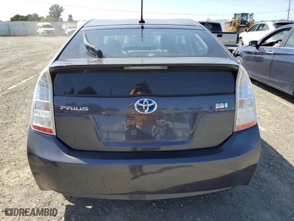 2010 Toyota Prius II with VIN JTDKN3DU9A5185730, listed as a Copart auction lot 52120725 with 185,011 mi miles and Salvage Title. Bid and sale history available at carsss.com. Image 6.