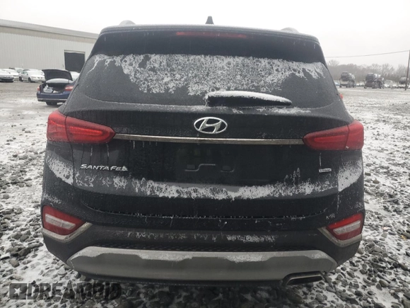 2019 Hyundai Santa Fe Limited with VIN 5NMS5CAD6KH000603, listed as a Copart auction lot 44112055 with 71,460 mi miles and Salvage Title. Bid and sale history available at carsss.com. Image 6.