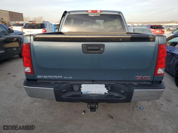 2011 GMC Sierra 1500 SLE with VIN 3GTP2VE38BG255020, listed as a Copart auction lot 48247375 with 118,861 mi miles and Salvage Title. Bid and sale history available at carsss.com. Image 6.