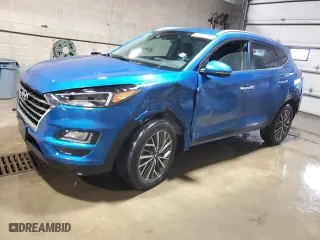 2020 Hyundai Tucson SEL with VIN KM8J3CAL8LU109479, listed as a Copart auction lot 53992285 with 38,933 mi miles and Clean Title. Bid and sale history available at carsss.com. Image 1.