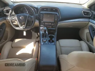 2017 Nissan Maxima S with VIN 1N4AA6AP3HC415426, listed as a Copart auction lot 46615205 with 54,250 mi miles and Salvage Title. Bid and sale history available at DreamBid. Image 8.