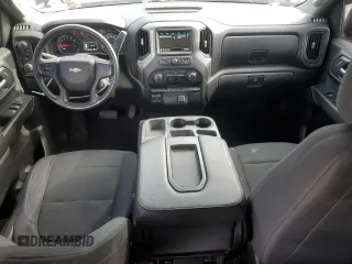 2019 Chevrolet Silverado 1500 Custom with VIN 1GCUYBEF7KZ268867, listed as a Copart auction lot 80945794 with 99,914 mi miles and Salvage Title. Bid and sale history available at DreamBid. Image 8.
