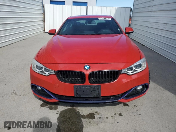 2017 BMW 4 Series 430i with VIN WBA4R7C59HK876327, listed as a Copart auction lot 52001395 with 89,834 mi miles and Salvage Title. Bid and sale history available at DreamBid. Image 5.