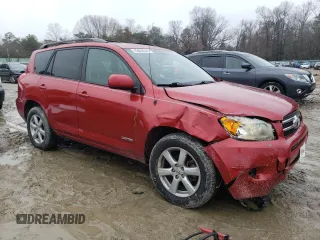 2008 Toyota RAV4 Limited with VIN JTMBK31V186029191, listed as a Copart auction lot 82804544 with 224,118 mi miles and Salvage title. Bid and sale history available at DreamBid. Image 4.