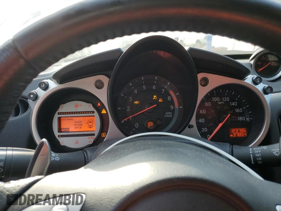 2010 Nissan 370Z Touring with VIN JN1AZ4FH3AM304435, listed as a Copart auction lot 71959614 with 123,786 mi miles and Clean Title. Bid and sale history available at carsss.com. Image 9.