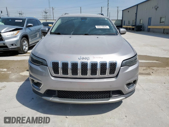 2020 Jeep Cherokee Limited with VIN 1C4PJLDB6LD538403, listed as a Copart auction lot 53319845 with 82,742 mi miles and Salvage title. Bid and sale history available at DreamBid. Image 5.