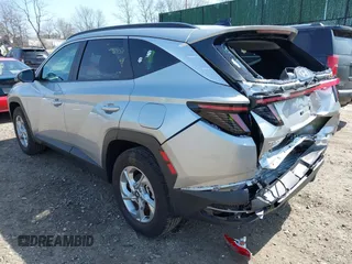 2023 Hyundai Tucson SEL with VIN 5NMJBCAE2PH277253, listed as a IAAI auction lot 41910897 with 5,199 mi miles. Bid and sale history available at carsss.com. Image 3.