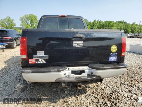 2005 Ford F-250 XL with VIN 1FTSX21P85EA80279, listed as a Copart auction lot 56636615 with 174,376 mi miles and Salvage title. Bid and sale history available at DreamBid. Image 6.