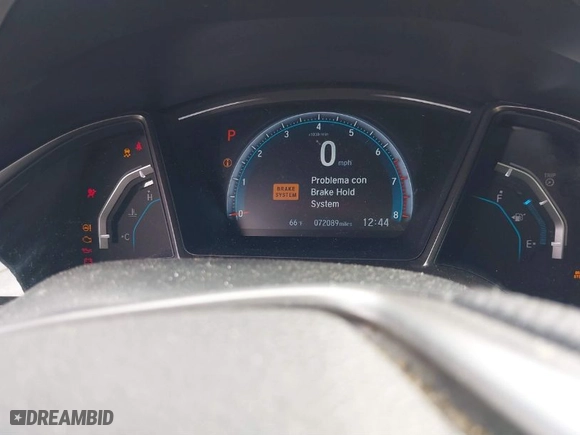 2017 Honda Civic Hatchback EX with VIN SHHFK7H5XHU405789, listed as a IAAI auction lot 41709294 with 72,089 mi miles. Bid and sale history available at carsss.com. Image 7.
