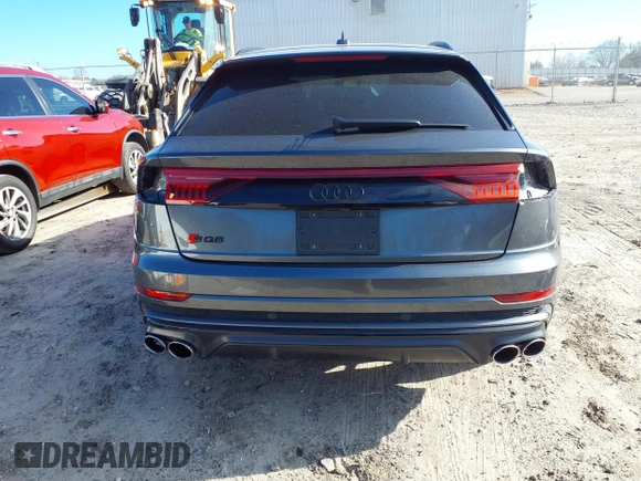 2022 Audi SQ8 Premium Plus with VIN WA1AWBF19ND025861, listed as a IAAI auction lot 41640362 with 36,594 mi miles and . Bid and sale history available at DreamBid. Image 17.