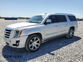 2016 Cadillac Escalade ESV Premium Collection z VIN 1GYS4JKJ4GR223506, wystawiony jako Copart lot #51389455 z przebiegiem 168 607 mil mil oraz Szkoda całkowita • Salvage title. Historia ofert i sprzedaży dostępna na DreamBid. Obrazek 1.