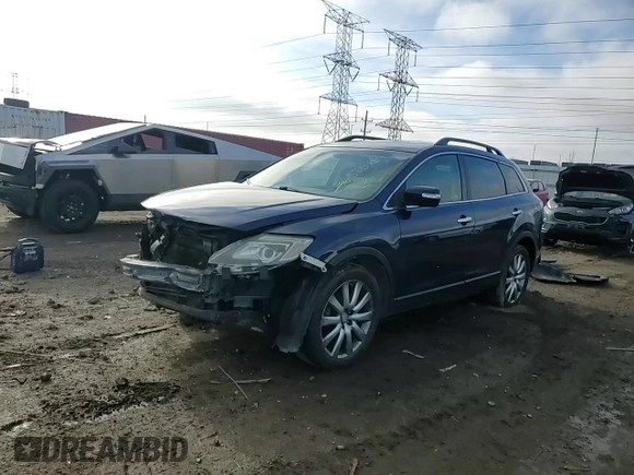 2008 Mazda CX-9 Grand Touring with VIN JM3TB38A380123204, listed as a Copart auction lot 86558454 with 268,438 mi miles and Salvage Title. Bid and sale history available at carsss.com. Image 10.