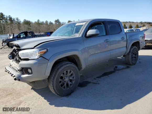 2020 Toyota Tacoma 4WD SR5 with VIN 3TMCZ5AN0LM358419, listed as a Copart auction lot 49226745 with 60,021 mi miles and Salvage Title. Bid and sale history available at carsss.com. Image 1.