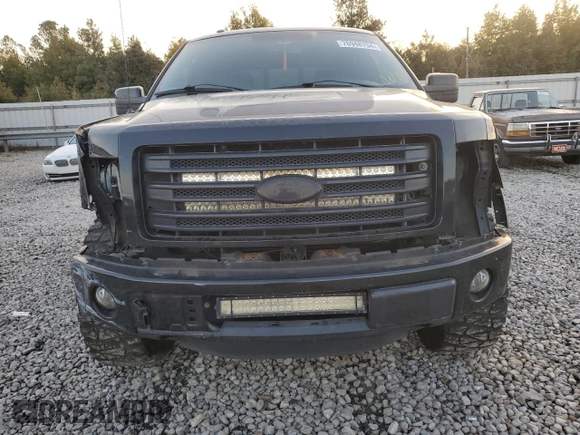 2014 Ford F-150 XL with VIN 1FTFW1ET9EFC17438, listed as a Copart auction lot 76948754 with 98,765 mi miles and Salvage Title. Bid and sale history available at carsss.com. Image 5.