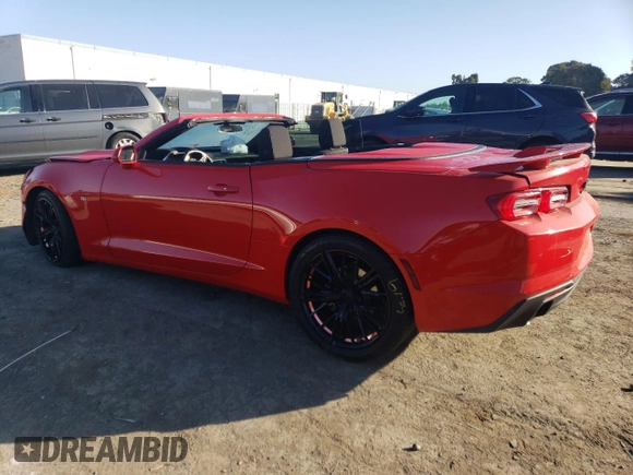 2020 Chevrolet Camaro 1LT with VIN 1G1FB3DX2L0119372, listed as a Copart auction lot 69827604 with 68,572 mi miles and Salvage Title. Bid and sale history available at carsss.com. Image 2.
