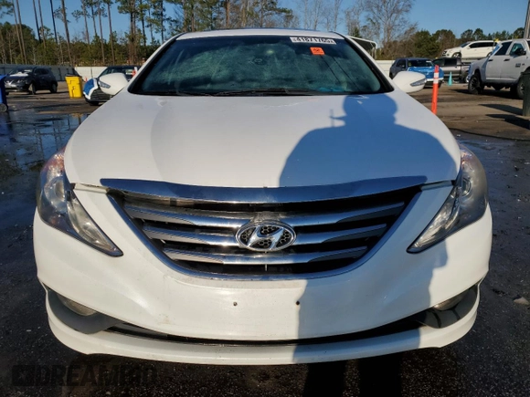 2014 Hyundai Sonata SE with VIN 5NPEC4AC4EH845487, listed as a Copart auction lot 41871765 with Not Provided miles and Salvage Title. Bid and sale history available at DreamBid. Image 5.
