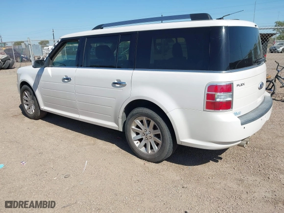 2012 Ford Flex SEL with VIN 2FMGK5CC5CBD22773, listed as a IAAI auction lot 41926348 with 124,420 mi miles. Bid and sale history available at carsss.com. Image 3.