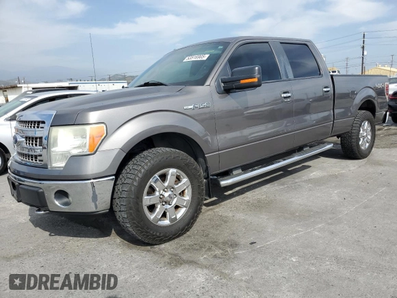 2013 Ford F-150 XL with VIN 1FTFW1EF5DFD98000, listed as a Copart auction lot 53516905 with 292,000 mi miles and Salvage title. Bid and sale history available at DreamBid. Image 1.
