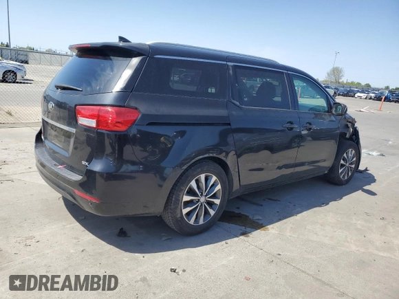 2016 Kia Sedona SX with VIN KNDMC5C11G6131388, listed as a Copart auction lot 52256365 with 157,567 mi miles and Clean Title. Bid and sale history available at carsss.com. Image 3.