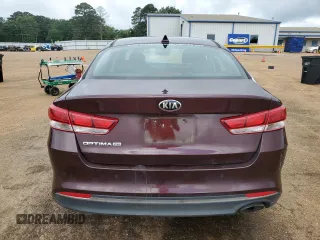 2017 Kia Optima LX with VIN 5XXGT4L32HG173242, listed as a Copart auction lot 56194635 with Not provided miles and Salvage title. Bid and sale history available at DreamBid. Image 6.