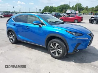 2019 Lexus NX with VIN JTJYARBZ8K2150393, listed as a IAAI auction lot 41917660 with 87,728 mi miles. Bid and sale history available at carsss.com. Image 1.
