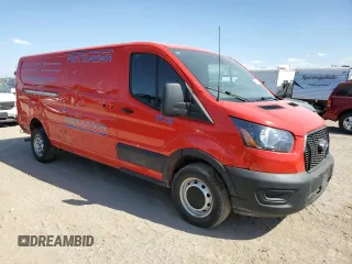 2023 Ford Transit Cargo with VIN 1FTBR1Y8XPKA49705, listed as a Copart auction lot 50873805 with 31,134 mi miles and Salvage title. Bid and sale history available at DreamBid. Image 4.
