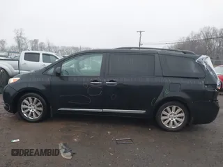 2015 Toyota Sienna Ltd with VIN 5TDDK3DC9FS124680, listed as a IAAI auction lot 41064112 with 46,876 mi miles. Bid and sale history available at carsss.com. Image 14.