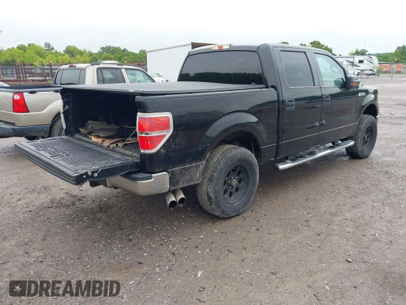 2011 Ford F-150 XLT with VIN 1FTFW1CTXBFC93636, listed as a IAAI auction lot 42372463 with 196,498 mi miles and . Bid and sale history available at DreamBid. Image 4.