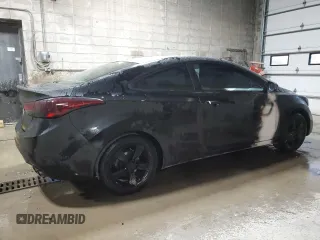 2013 Hyundai Elantra Coupe GS PZEV with VIN KMHDH6AE6DU005060, listed as a Copart auction lot 76603004 with 97,024 mi miles and Salvage Title. Bid and sale history available at carsss.com. Image 3.