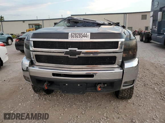 2009 Chevrolet Silverado 3500HD DRW LTZ with VIN 1GCJK93679F188819, listed as a Copart auction lot 62828544 with 0 mi miles and Non Repairable. Bid and sale history available at carsss.com. Image 5.