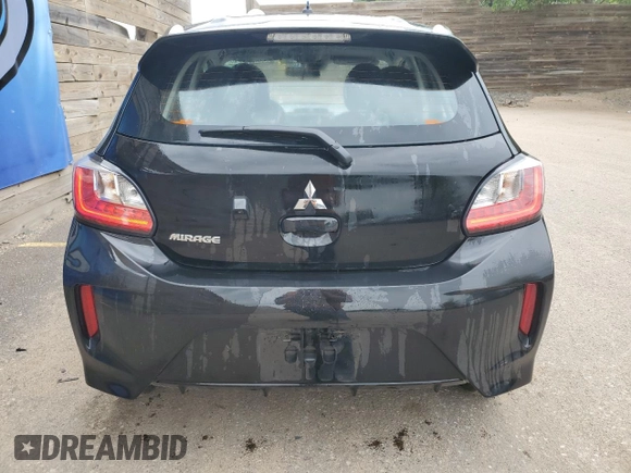 2024 Mitsubishi Mirage ES z VIN ML32AUHJ4RH025415, wystawiony jako Copart lot #60139955 z przebiegiem 10 109 mil mil oraz Czysty tytuł • Clean title. Historia ofert i sprzedaży dostępna na DreamBid. Obrazek 6.