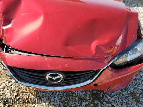 2015 Mazda 6 i Touring with VIN JM1GJ1V55F1210148, listed as a Copart auction lot 52235465 with 64,908 mi miles and Salvage Title. Bid and sale history available at carsss.com. Image 12.