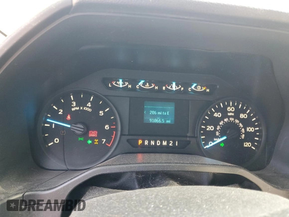 2016 Ford F-150 XLT with VIN 1FTEX1EF2GKF89197, listed as a Copart auction lot 49490975 with 91,066 mi miles and Salvage Title. Bid and sale history available at carsss.com. Image 9.