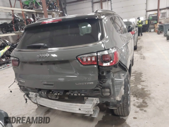 2022 Jeep Compass High Altitude with VIN 3C4NJDCBXNT101483, listed as a IAAI auction lot 41573157 with 18,473 mi miles and . Bid and sale history available at DreamBid. Image 16.