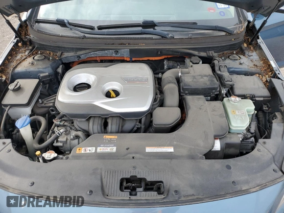 2016 Hyundai Sonata SE with VIN KMHE24L11GA015229, listed as a Copart auction lot 54944115 with 95,819 mi miles and Salvage Title. Bid and sale history available at DreamBid. Image 11.